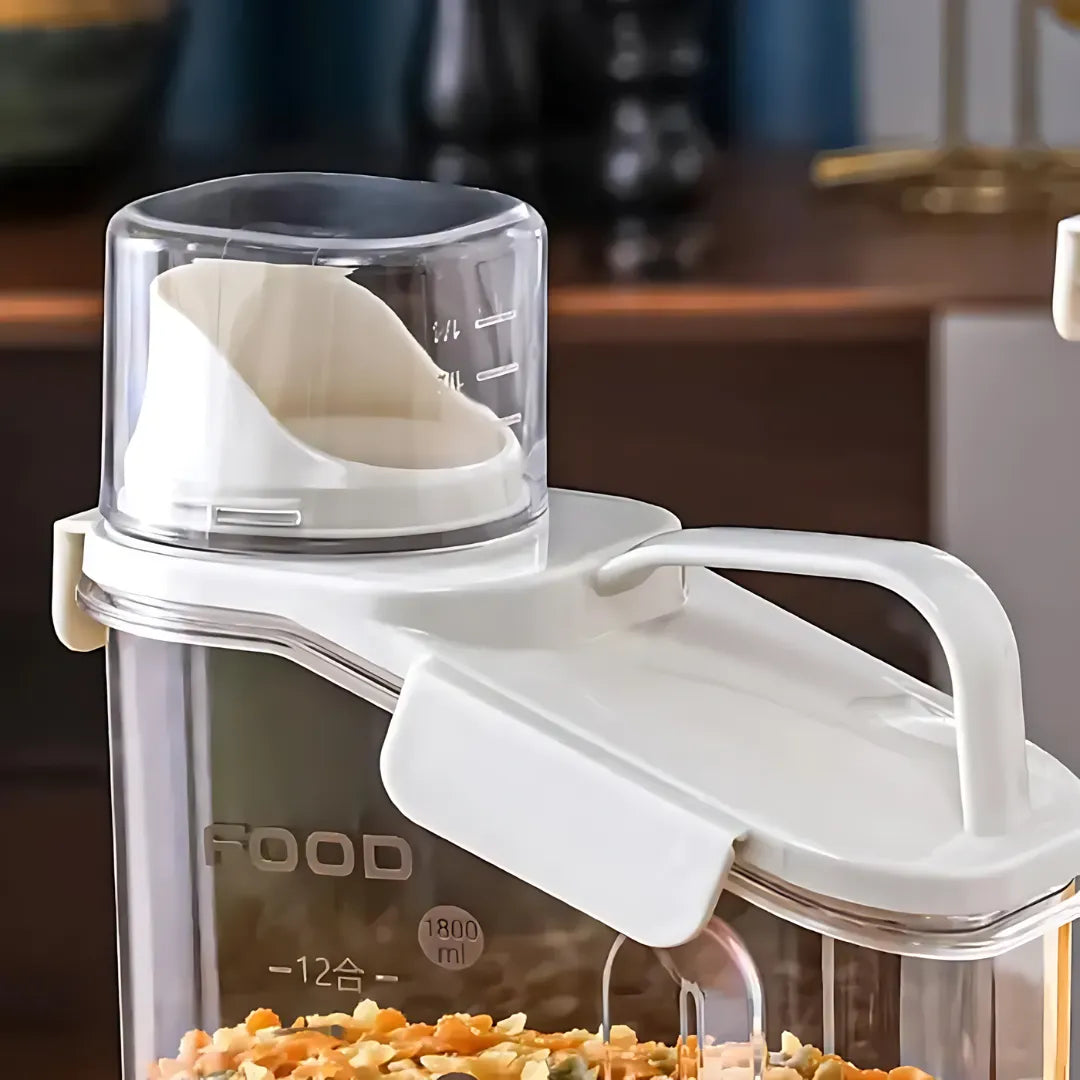 Kit de frascos herméticos premium con taza medidora - Tazzi