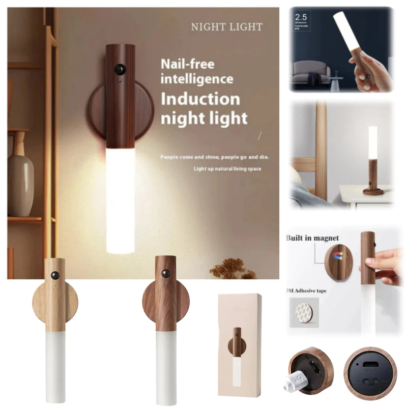 Luz LED magnética con sensor de movimiento - Tazzi