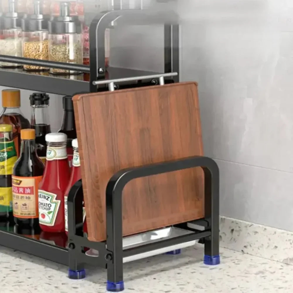 Prateleira Para Cozinha Em Aço Inox - Tazzi Coleção