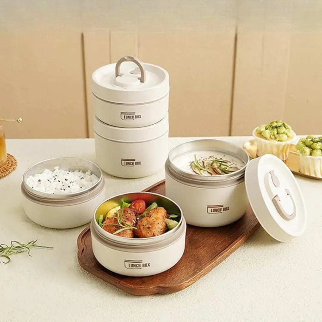 Lunch Box Thermal Pot Kit + GIFTS - Tazzi 