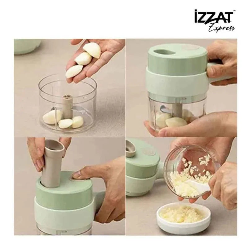 Tazzi 4-in-1 Multi-Functional Crusher + Free Cleaning Brush 