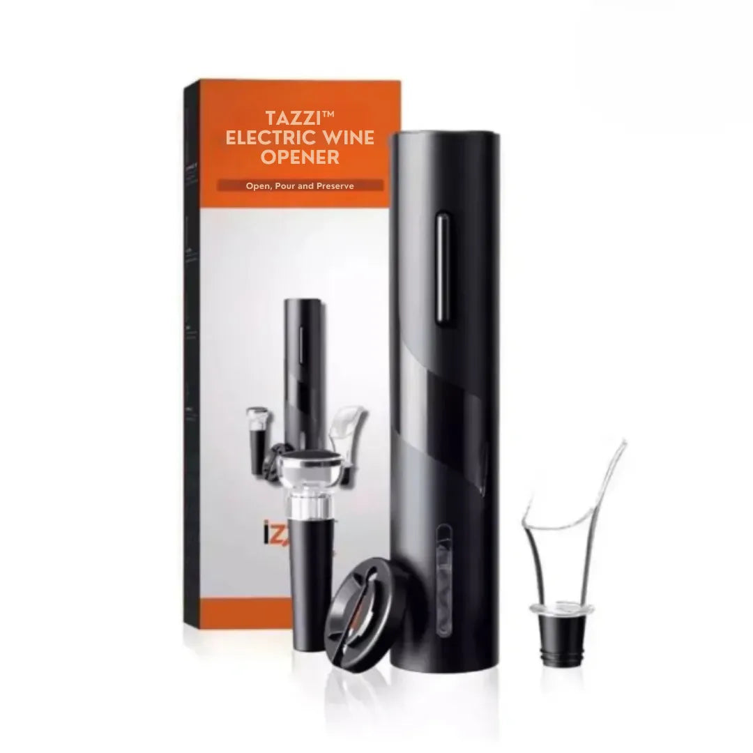 Tazzi™ ORIGINAL Electric Wine Opener + 3 Free Gifts 