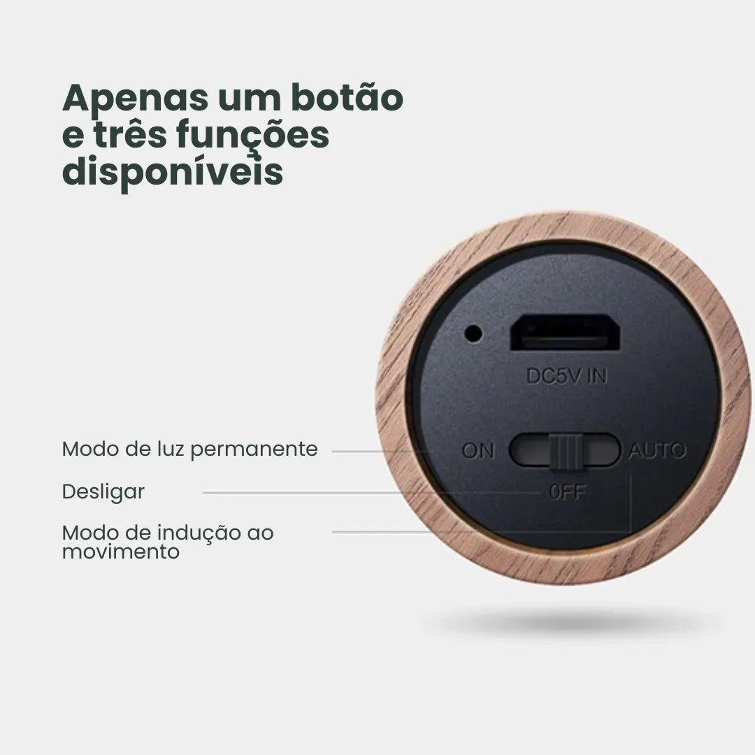 Luz LED magnética con sensor de movimiento - Tazzi 