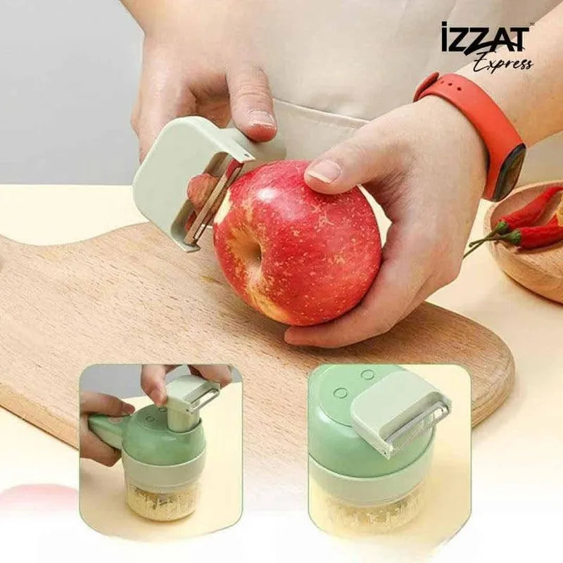 Tazzi 4-in-1 Multi-Functional Crusher + Free Cleaning Brush 