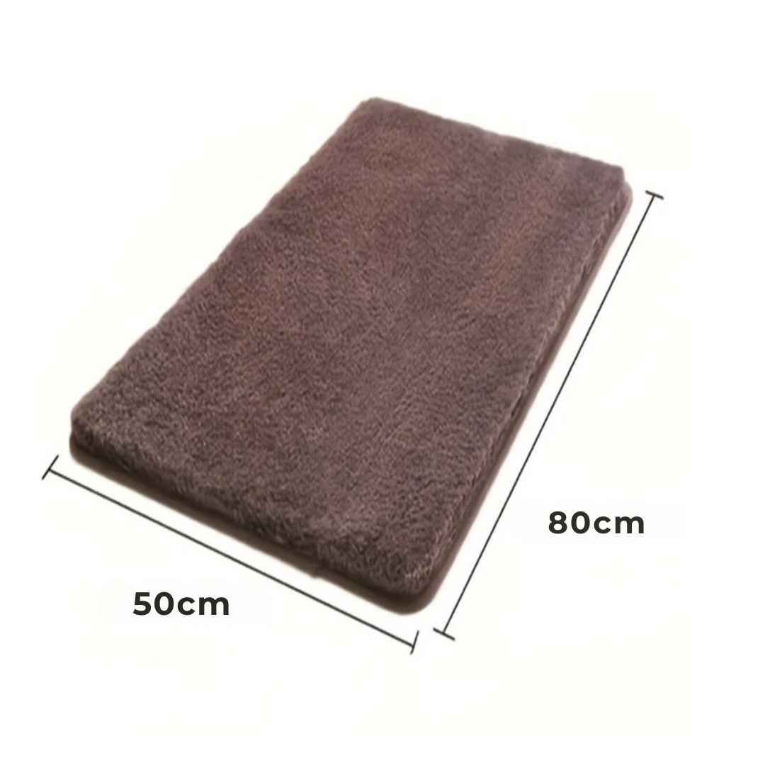 Ultra Soft Microfiber Bathroom and Bedroom Rug - Tazzi 