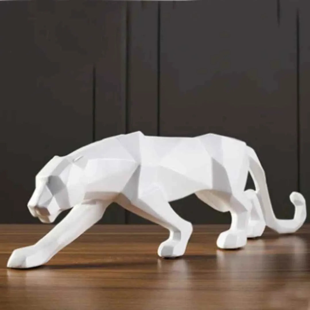 Resin Leopard Statue - Tazzi 