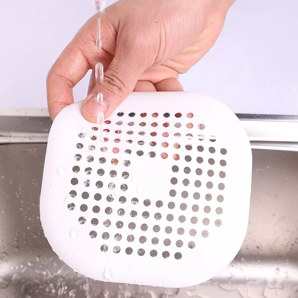 Silicone Drain Filter Kit with Suction Cups - Tazzi 
