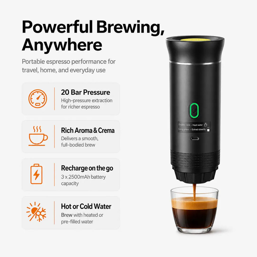 Portable Espresso 3-in-1 Tazzi