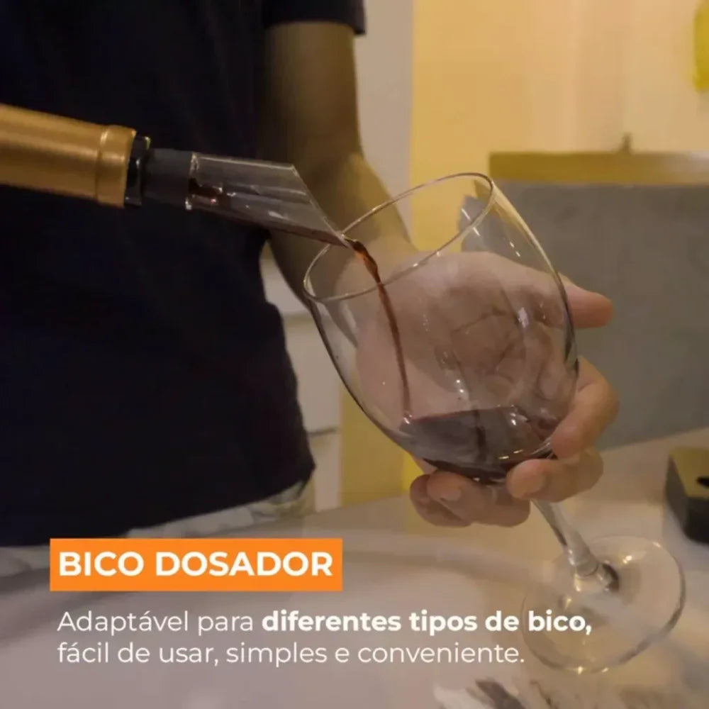 Abridor de Vinho Elétrico Tazzi™ ORIGINAL + 3 Brindes Grátis - Izzat Express