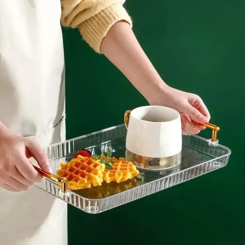 Conjunto De Bandeja E Potes Multifuncional - Tazzi