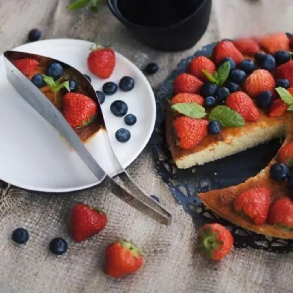 Fatiador De Bolos E Tortas Premium Em Inox - Tazzi