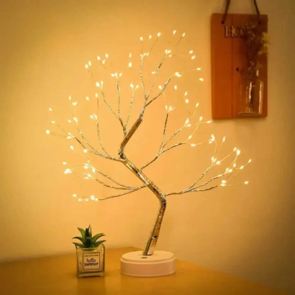 Luminária De Mesa Árvore Brilhante - Tazzi A