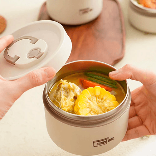 Lunch Box Thermal Pot Kit + GIFTS - Tazzi 