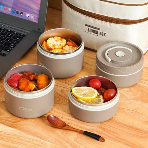 Lunch Box Thermal Pot Kit + GIFTS - Tazzi 