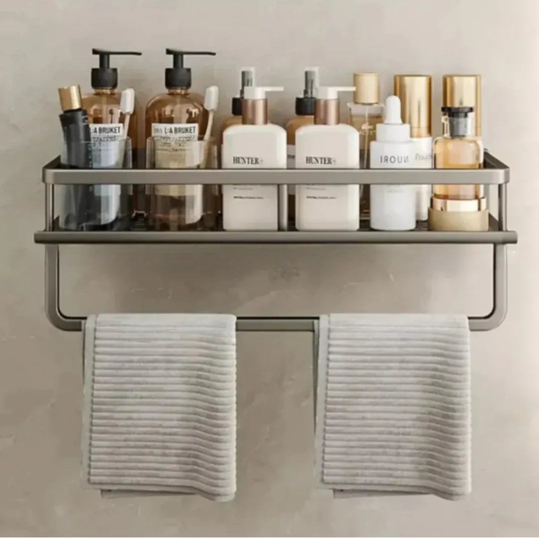 Estante de baño de aluminio - Tazzi 