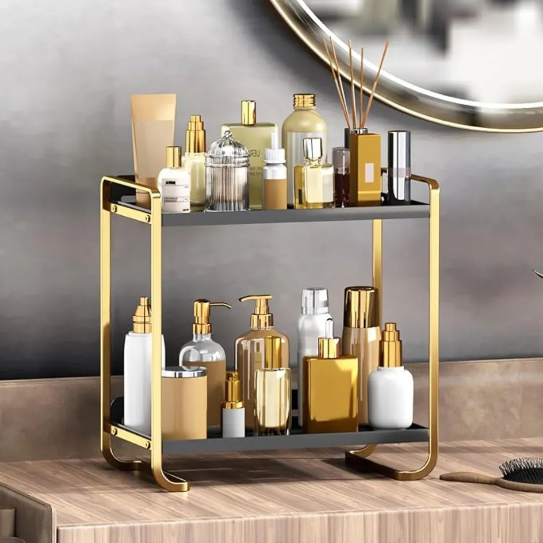 Bathroom Makeup Organizer Shelf - Tazzi 