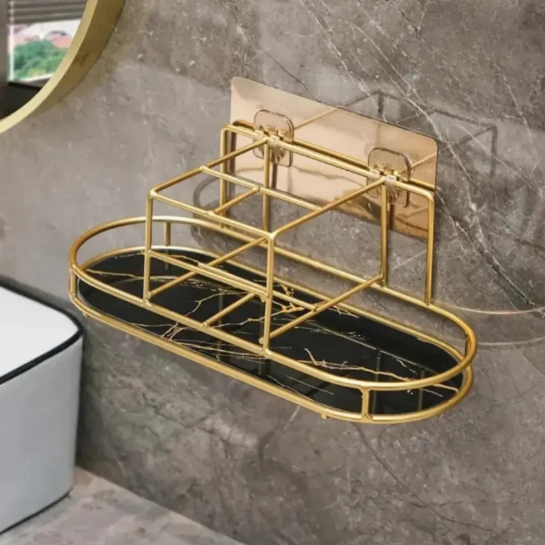 Bathroom Organizer Holder Without Holes - Tazzi 