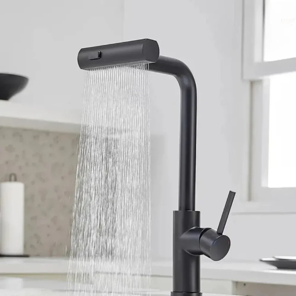 Torneira Cascata Flexível Multifuncional Para Cozinha - Tazzi