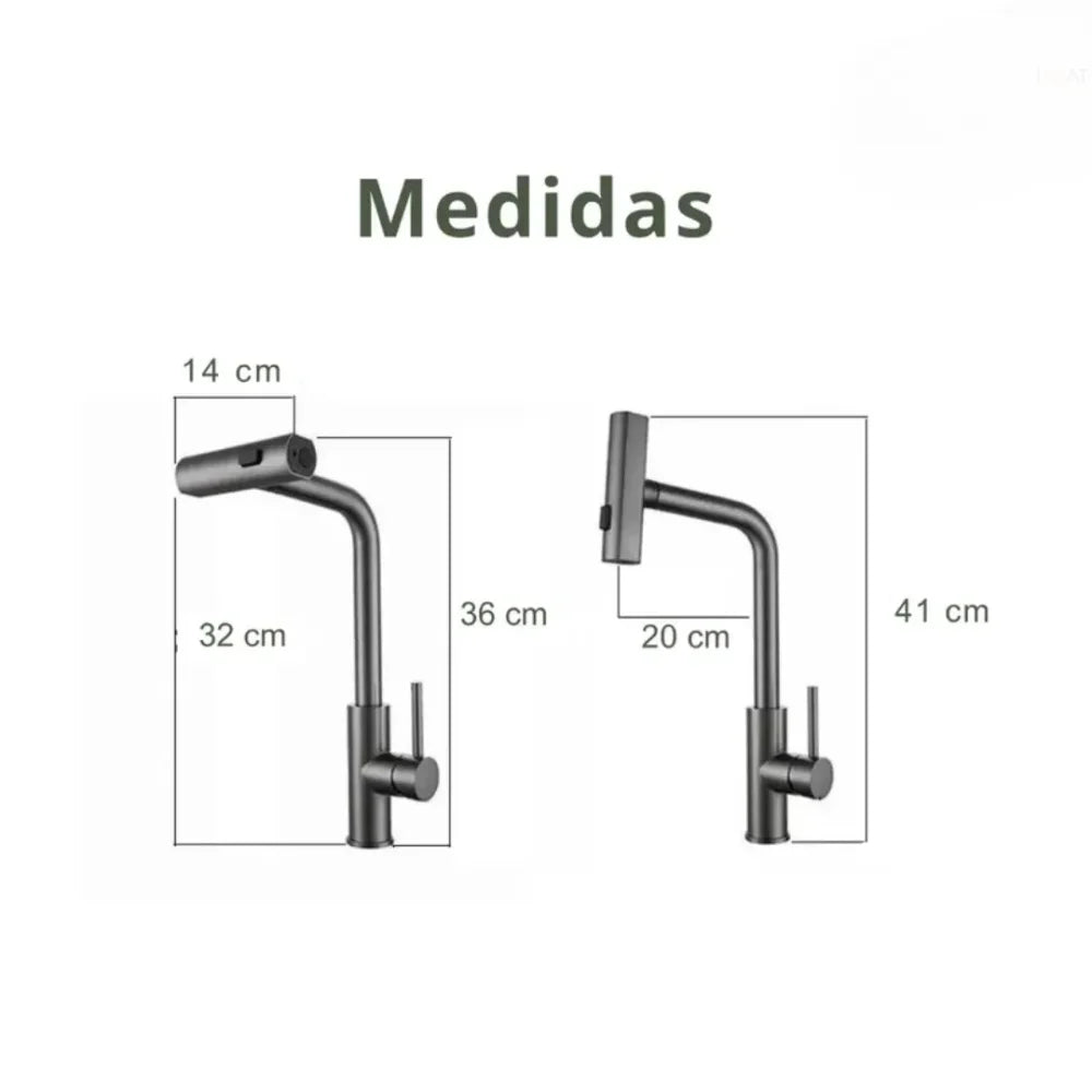 Torneira De Cozinha Cachoeira - Tazzi