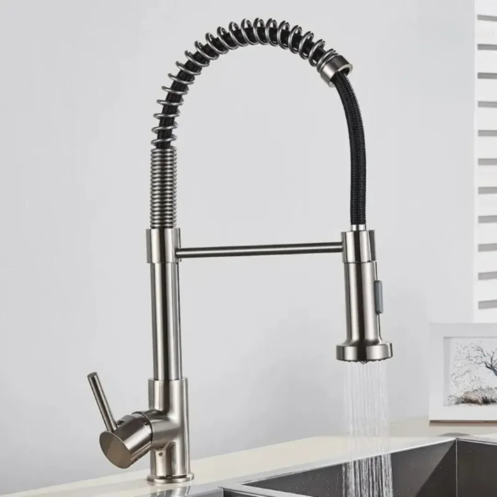 Torneira De Cozinha Com Bocal Duplo - Tazzi