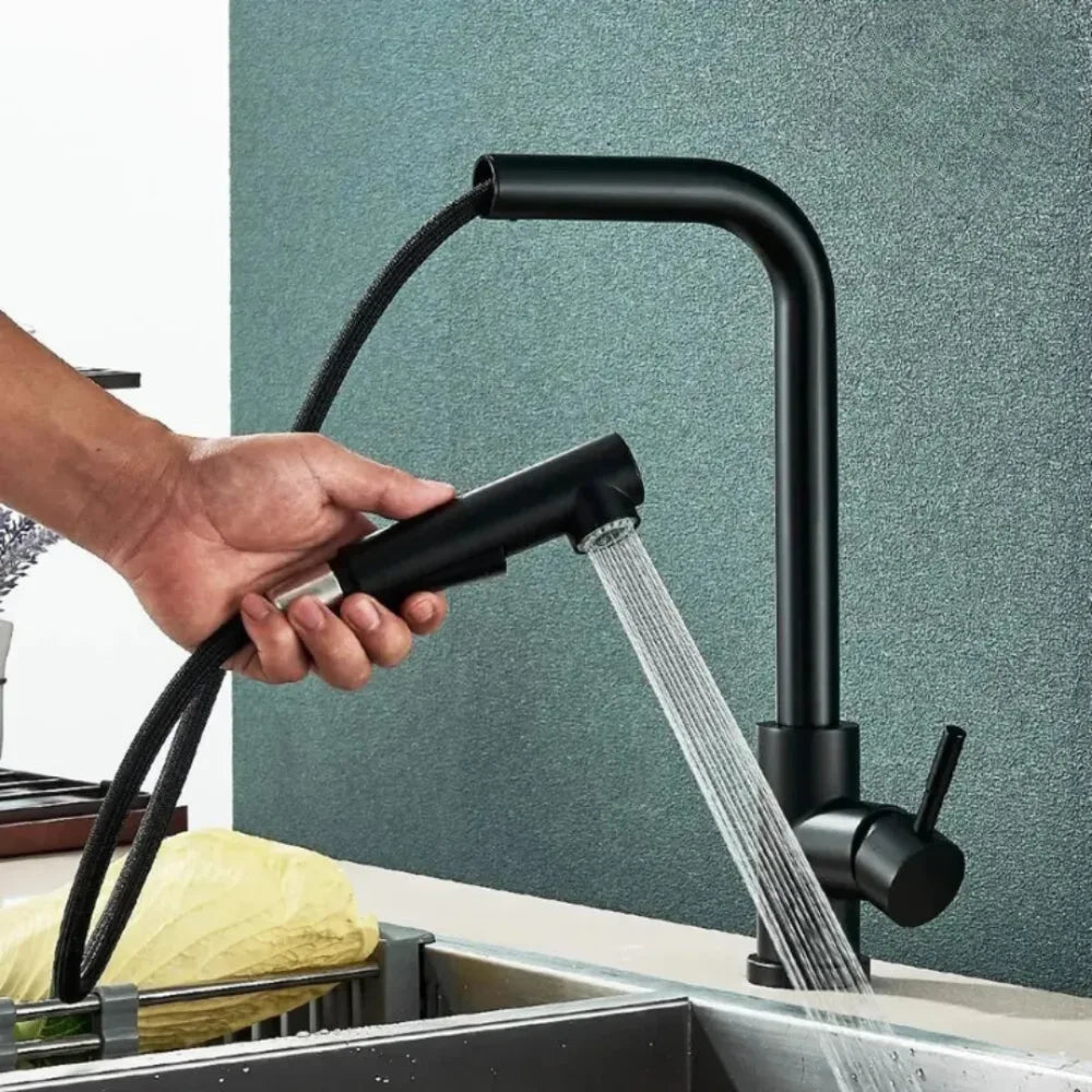 Torneira Flexível Água Quente E Fria Para Pia De Cozinha - Tazzi